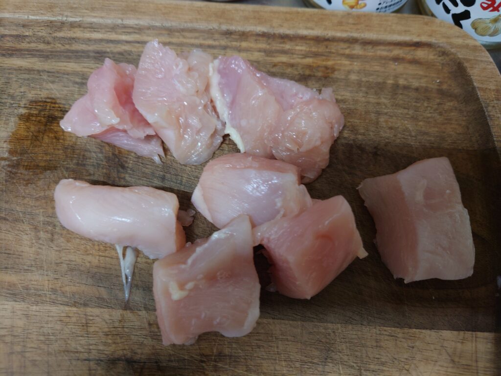 鶏むね肉の唐揚げ