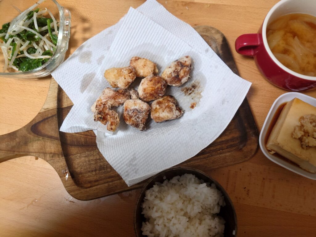 鶏むね肉の唐揚げ