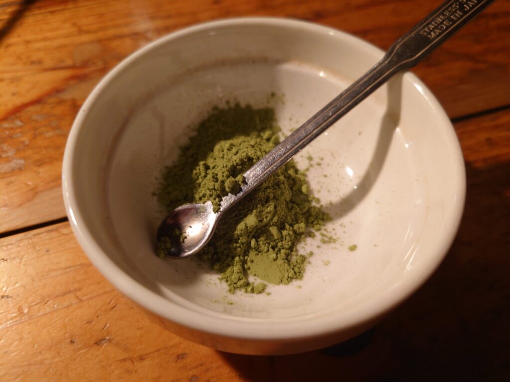 炭火焼肉「がらっぱ」の抹茶