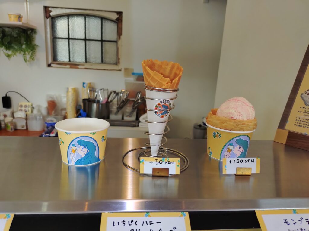 ジェラート,MANMA、ジェラート,静岡,駿河区,まんま,フルーツサンド,ベビーカステラ.清水,駐車場,アイス