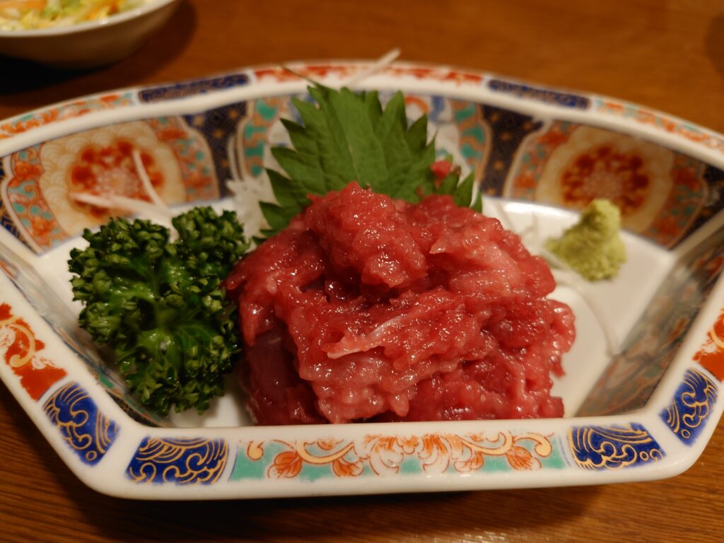 鶴見馬場やきとり居酒「醍醐(だいご)」まぐろ