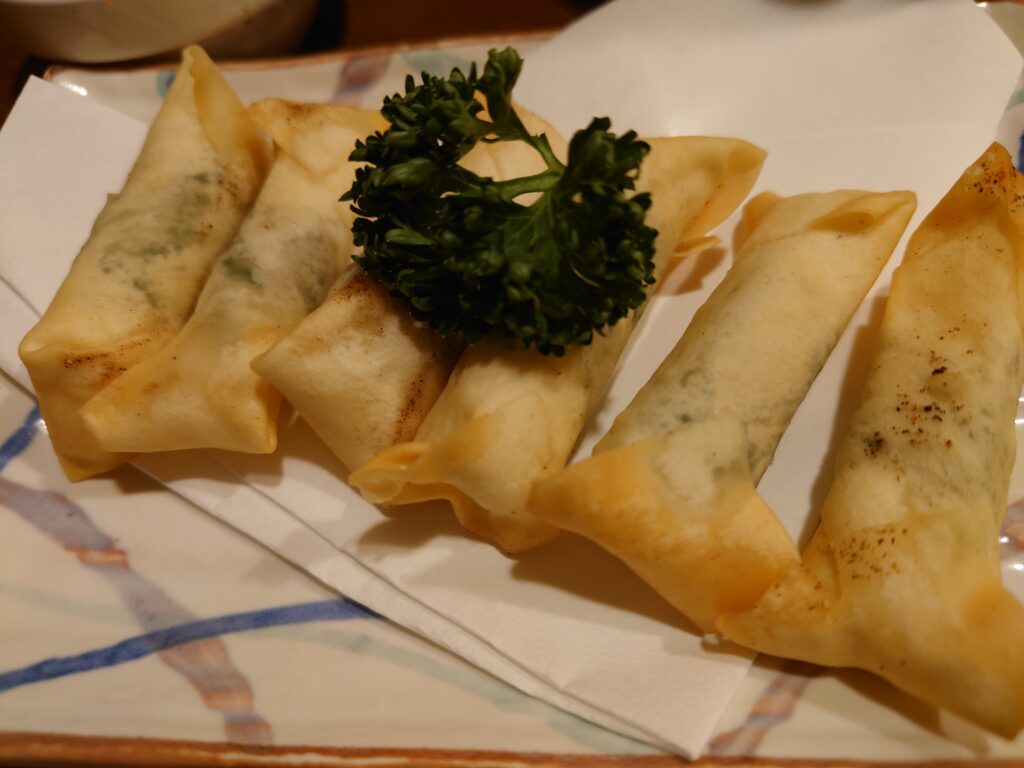 鶴見馬場やきとり居酒「醍醐(だいご)」チーズ揚げ