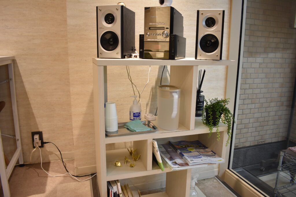 COCO水(ここすい)店内の雰囲気