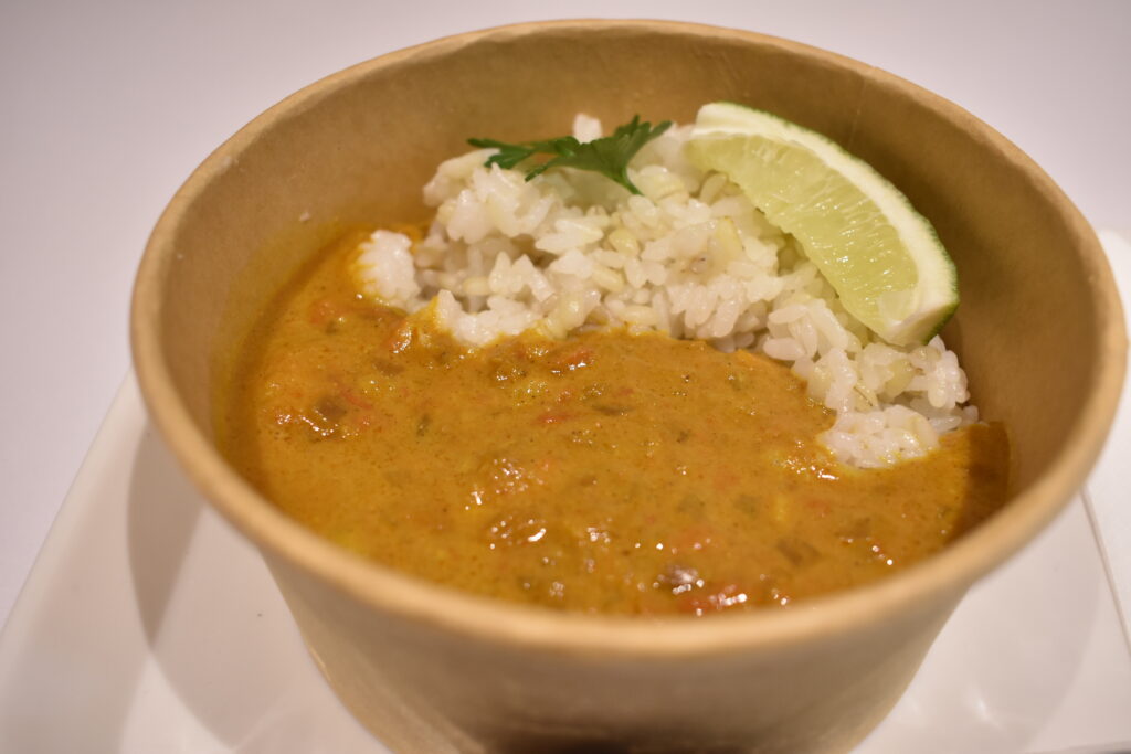 COCO水(ここすい)海老クリームカレー