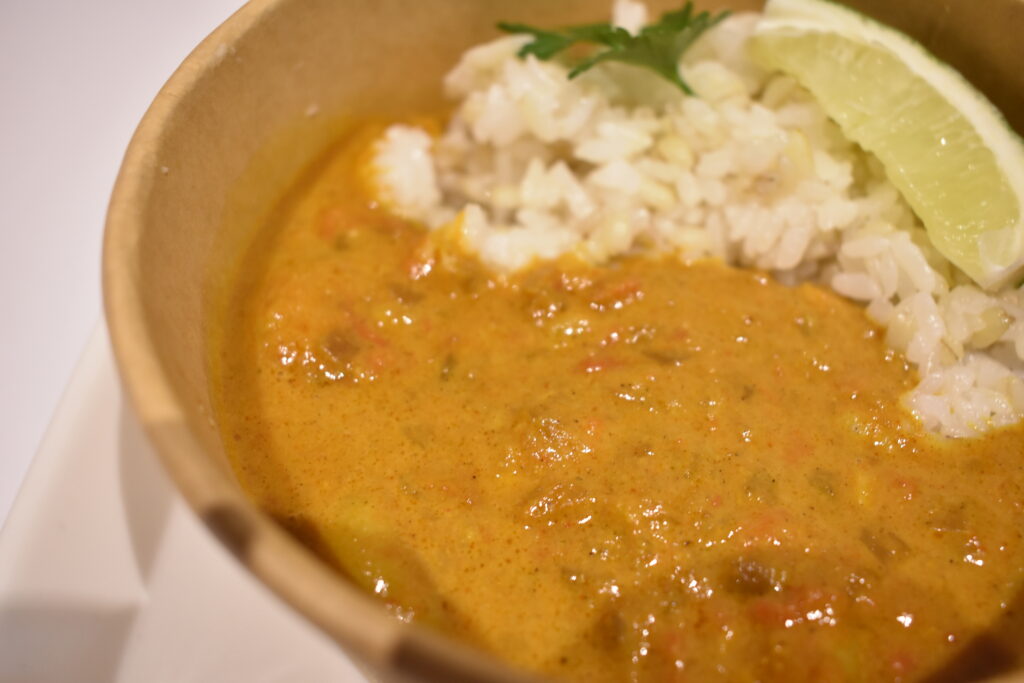 COCO水(ここすい)海老クリームカレー