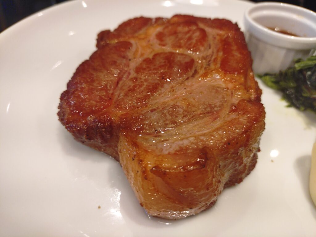 マロリーポークステーキ静岡メニュー天城山(270g)