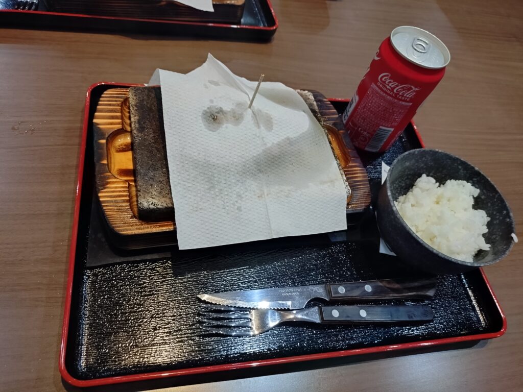 感動の肉と米、石田店、静岡、レビュー、メニュー、ご飯、おかわり自由、ステーキ、量