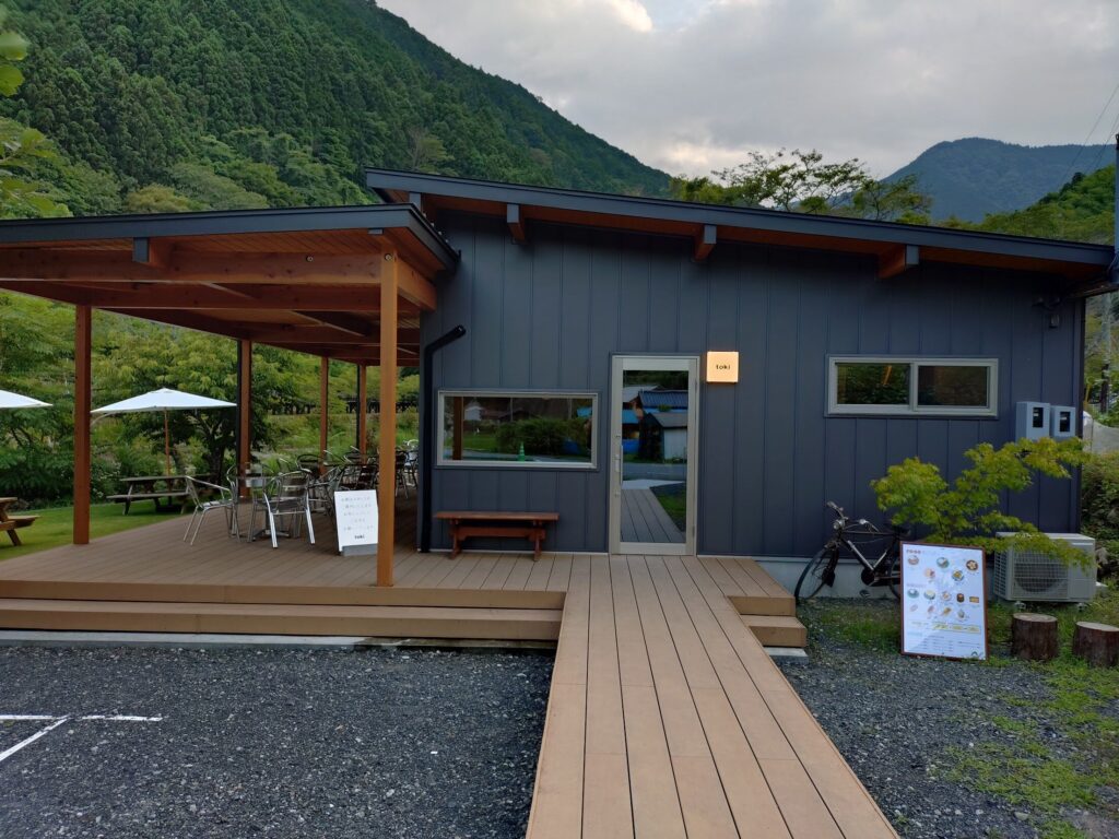 清水区,toki, とき,外観,メニュー,興津川カフェ,静岡BBQ,メニュー、川遊びができるカフェ、ときメニュー、とき営業時間、とき駐車場