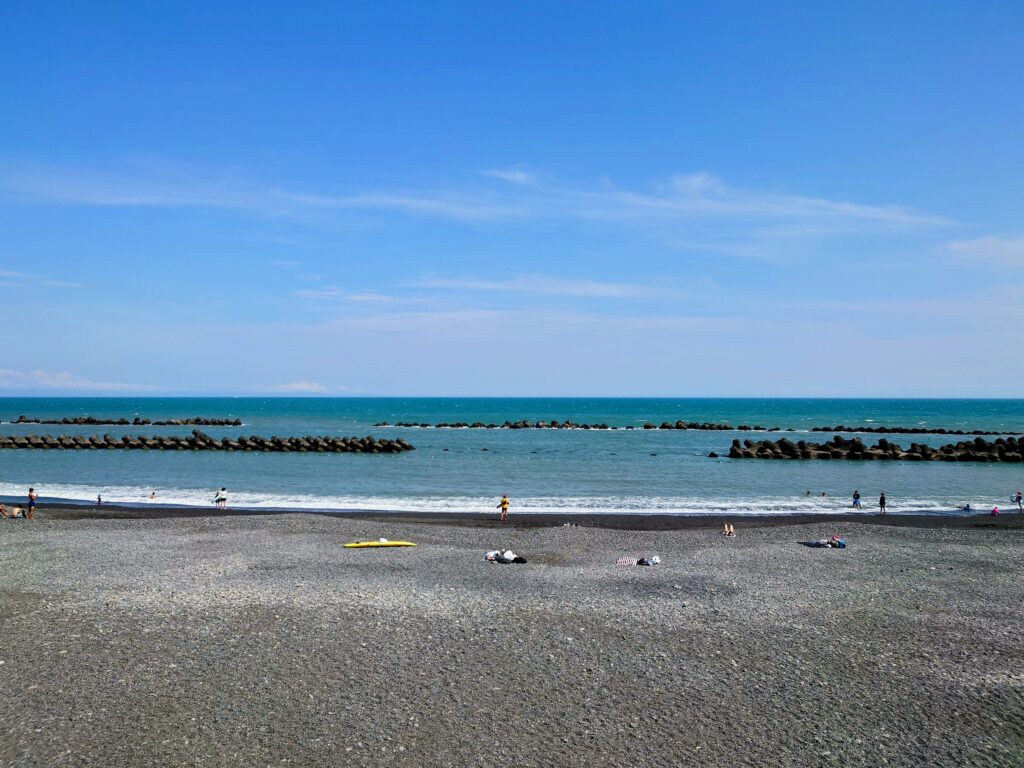 用宗海岸,用宗海水浴場,用宗海岸海水浴場,用宗,海,静岡,泳げる海,