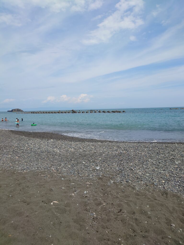 用宗海岸,用宗海水浴場,用宗海岸海水浴場,用宗,海,静岡,泳げる海,