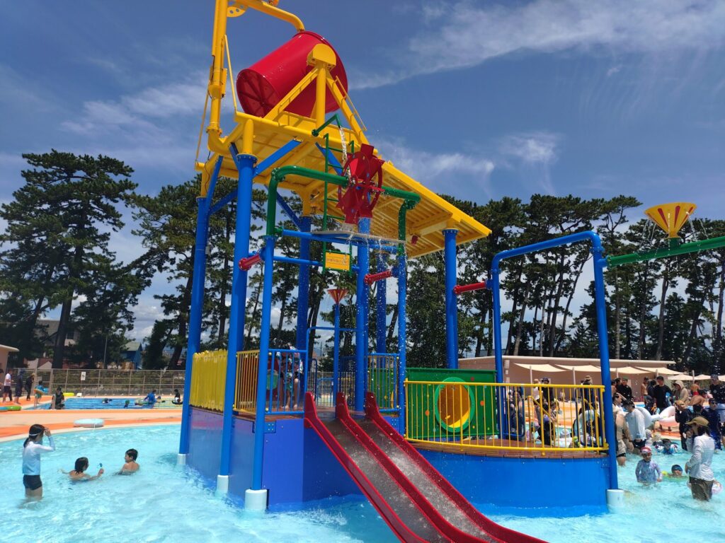 大浜公園プール,事前予約,大浜プール,清水,プール,売店,駐車場,シャトルバス,浮き輪,幼児,おむつ,飲食,有料シート,BBQ