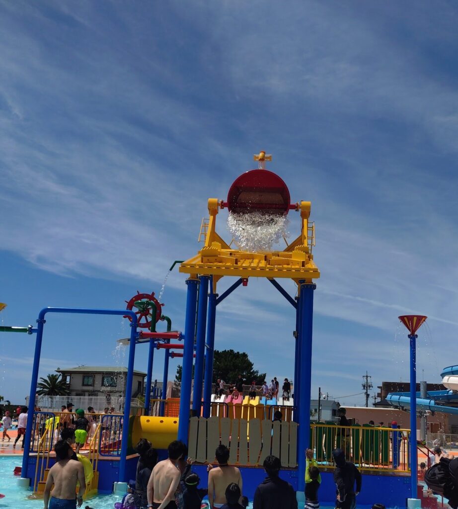大浜公園プール,事前予約,大浜プール,清水,プール,売店,駐車場,シャトルバス,浮き輪,幼児,おむつ,飲食,有料シート,BBQ