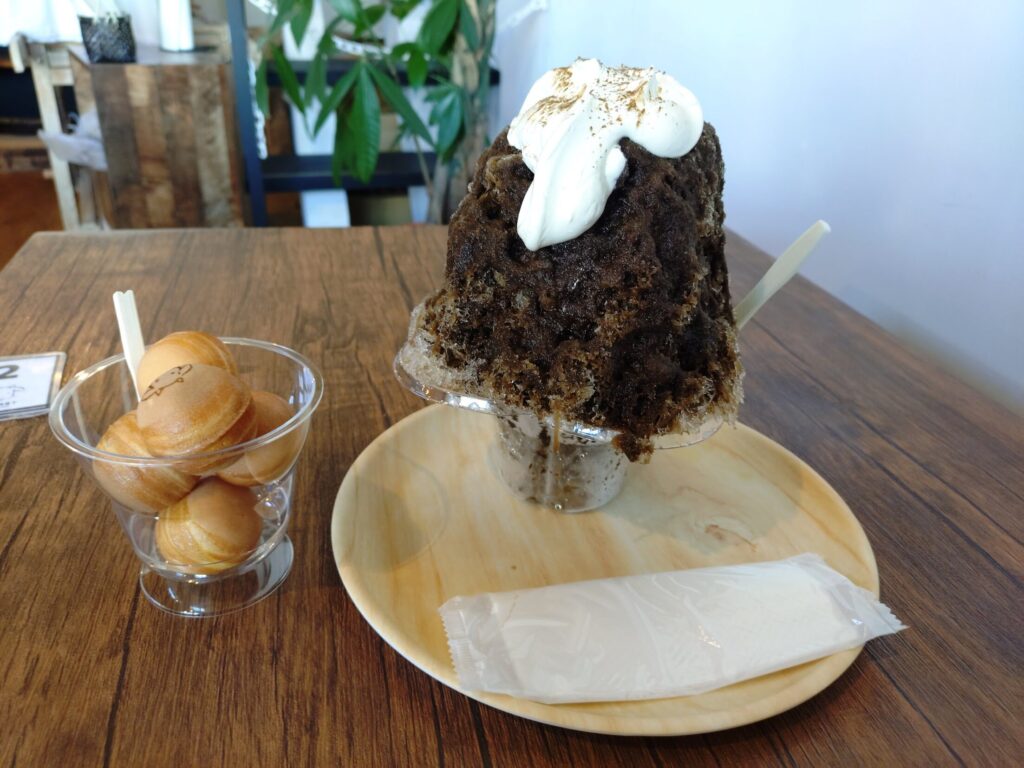 クラート,ヤギ,カフェ,デザート,かき氷,ベビーカステラ,清水,日本茶,メニュー,場所,定休日,営業時間,駐車場,子連れ歓迎