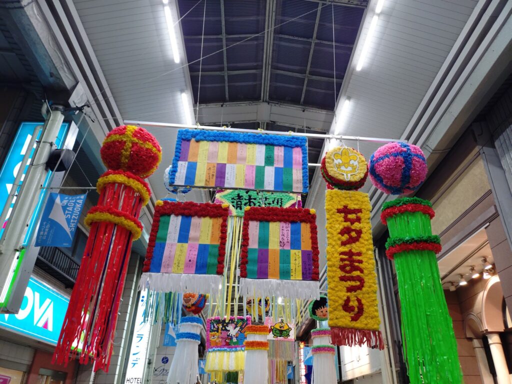 七夕まつり,清水,静岡七夕まつり,駐車場,屋台,コスプレ,場所,時間,何時から,いつ,2025,七夕祭り