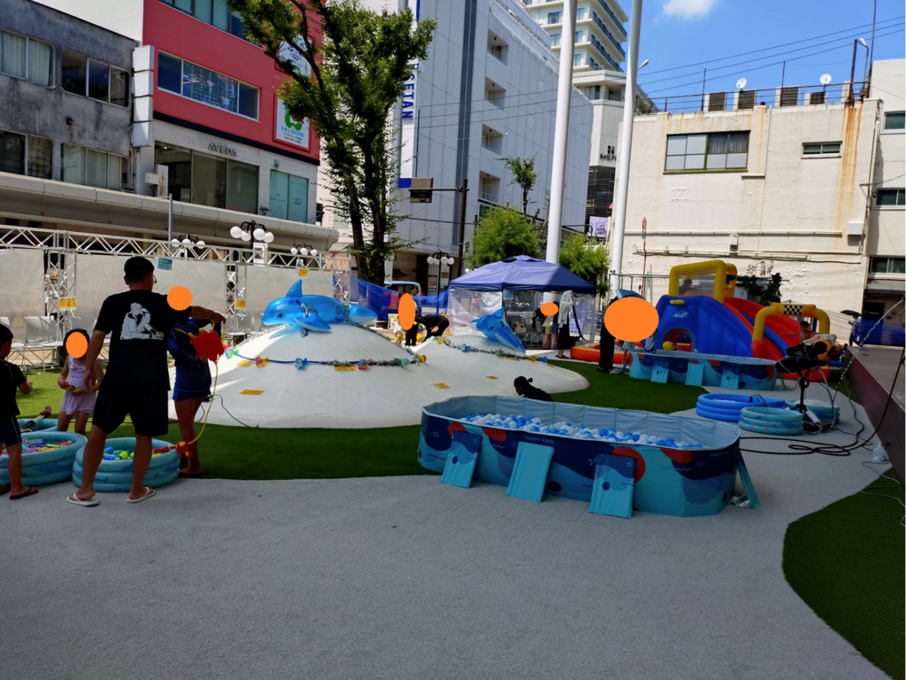 サマースプラッシュパーティー,静岡,アルティエ,プール,泡,泡のプール,イベント,料金,レビュー,体験,子どもの遊び場