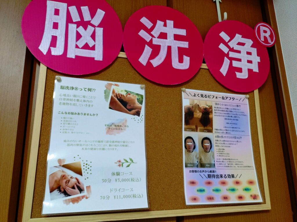 脳洗浄,静岡,駿河区,ツリーミー,マッサージ,リラクゼーション,脳洗浄とは,小顔,定休日,駐車場,レビュー