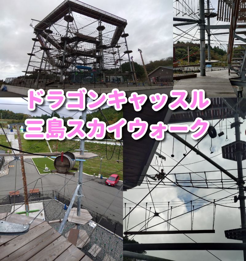 三島スカイウォーク,ドラゴンキャッスル,三島,静岡,アスレチック,子ども,遊び場,幼児,年齢,年齢,身長,制限,体重,小学生,難易度,口コミ,体験,料金,対象年齢,服装,アクセス,子連れ,駐車場,観光,スポット,割引