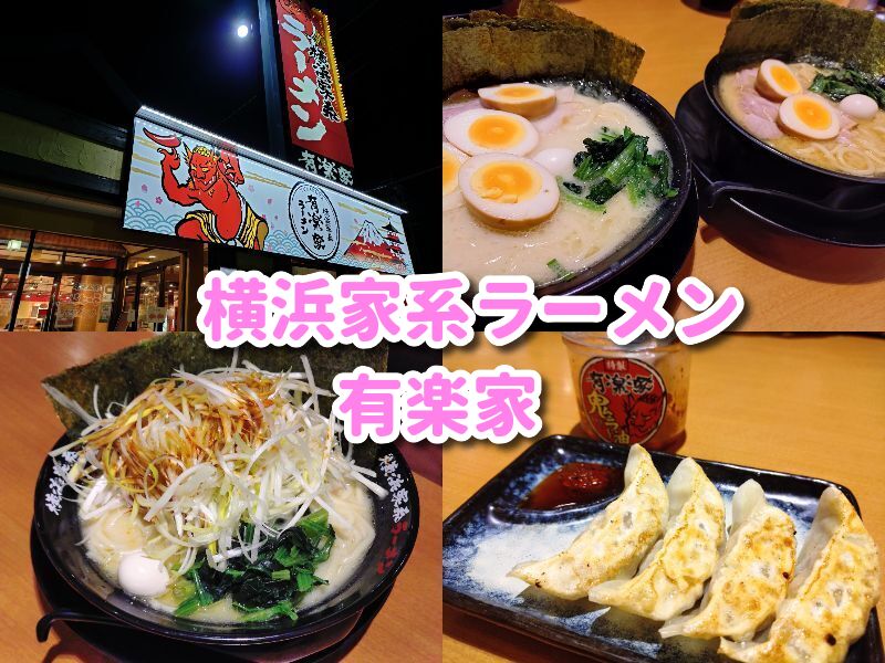 家系ラーメン,浜松,浜松市,横浜,横浜家系ラーメン,有楽家,ラーメン,赤鬼,浜松ささがせ店,自動車道,深夜営業,深夜,ランチ,ディナー,餃子