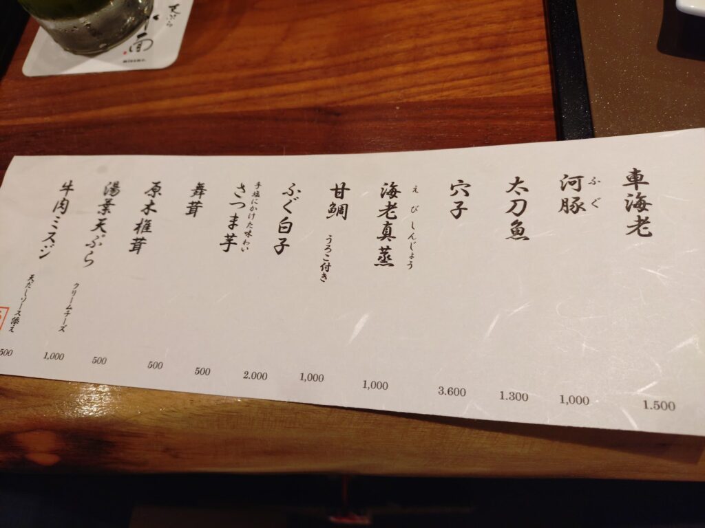 静岡,天ぷら,水面, かき揚げ,ランチ,高級,コース,デート,記念日,静岡グルメ,駐車場,食べログ,口コミ,レビュー,定休日,予約,駐車場,駅近,特別