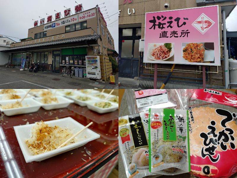 ゆい桜えび館,静岡,観光,清水,見学,子ども,桜えび,サクラエビ,由比,ランチ,定休日,駐車場,お土産,