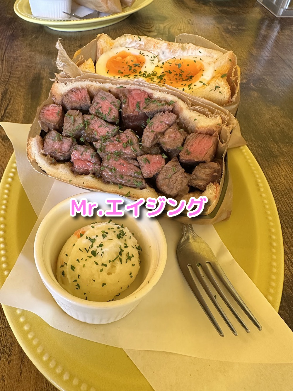 ミスターエイジング,ステーキサンド, ローストビーフサンド,富士宮, ,肉サンド,ローストビーフ,ステーキ,駐車場,営業時間,定休日,富士,ランチ,静岡